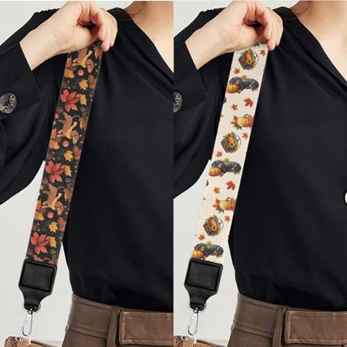 Image of Jeiento Replacement Shoulder Strap,2 Piece Set Guitar Style Handbag Crossbody Strap Adjustable Guitar Straps for Women Girls