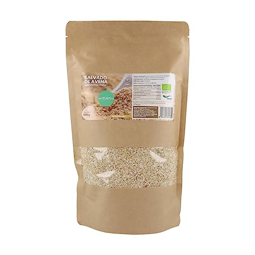 Salvado de avena Bio 500 g Naturitas Essentials | Agricultura Ecológica
