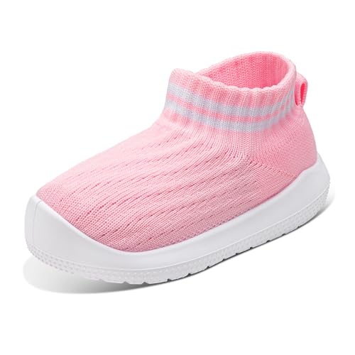 Toddler Boy Girl Shoes Breathable Walking Sneakers Tennis Shoes Slip on Shoes-1153