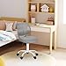 FurnitureR Sedia per bambini regolabile in altezza, colorata ergonomica, con schienale e braccioli, sedia per bambini a 5 ruote, per bambini dai 3 ai 10 anni, carico massimo 100 kg immagine