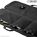 Savior Equipment Specialist Single Long Gun Bag Tactical Padded Soft Case w/Padded Handle Carrier, Adjustable Sling, Dual Lockable Zipper, 42 Inch Black