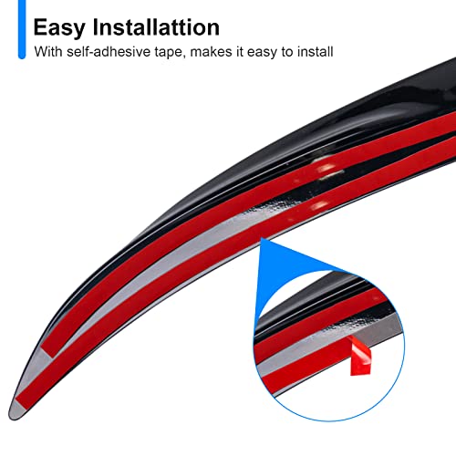 Painted Rear Trunk Spoiler Wing Fit for BMW F30 3 Series 330i 320i 328i 335i 340i 2012-2019 MP Style Rear Tail Lip Glossy Black by JOYOTO - Image 7