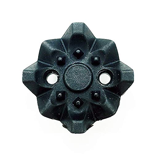 Durable Golf Spikes Replacement Set With Wrench - 28 Pcs Golf Shoes Spike Replacement - 1/4” Screw - Easy Installation - Enhanced Grip For Improved Performance (Black) #TOP4