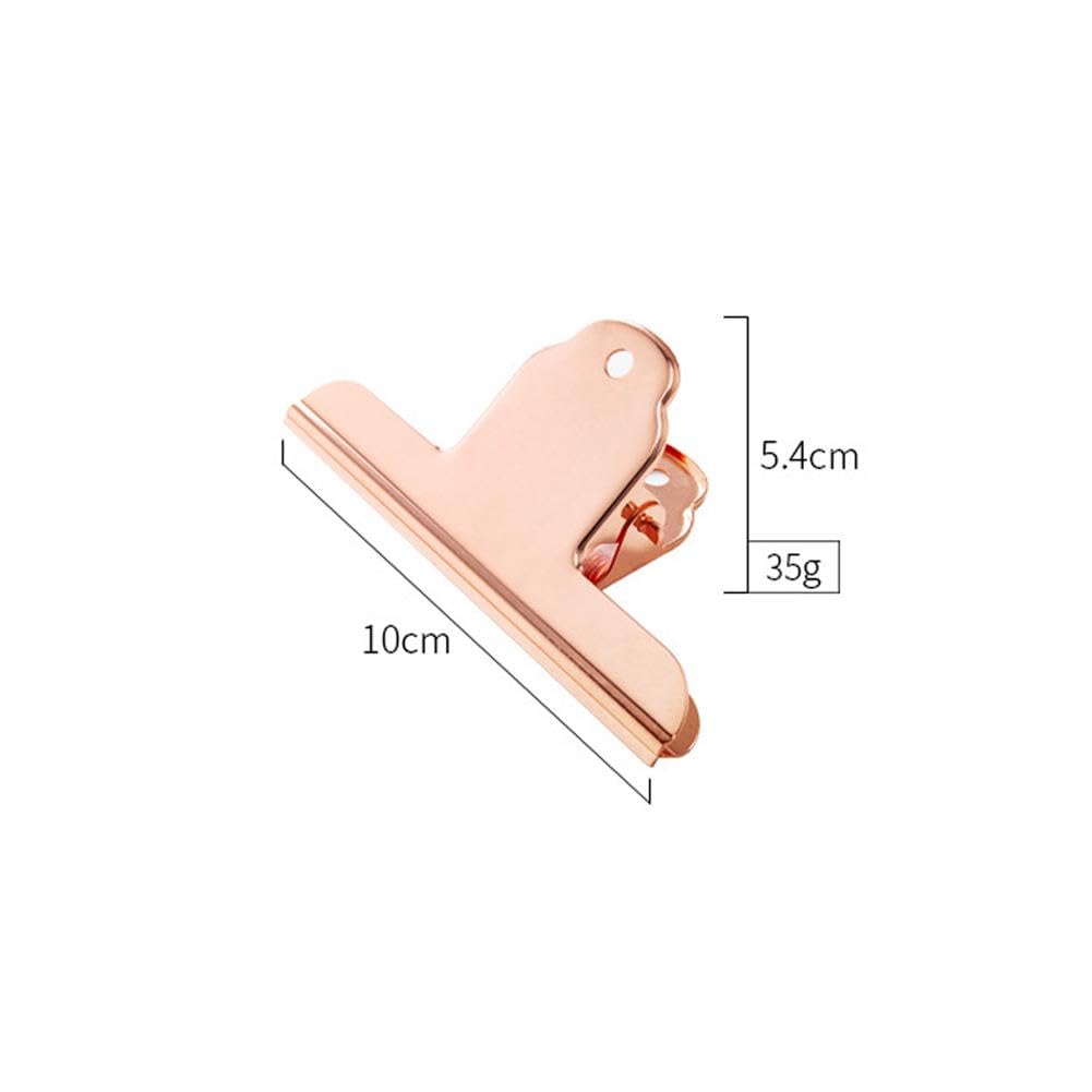 Goud Roestvrij Staal Bulldog Paperclips, 2 Pack Metalen Grote Binder Clips Klem File Houder Compatibel Met Tekentafel Schilderij Fotos Fotos