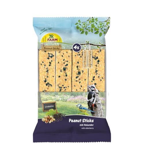 JR Farm Garden - Palos de Cacahuete con saúco (Mantequilla de maní) 640 g