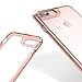 Caseology Waterfall for Apple iPhone 8 Plus Case (2017) / for iPhone 7 Plus Case (2016) - Minimal & Transparent - Rose Gold