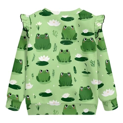 Long Sleeve Sweatshirt for Girls Casual Crew Neck Pullover Tops School Sports Sweatshirts Fall Winter Clothes2