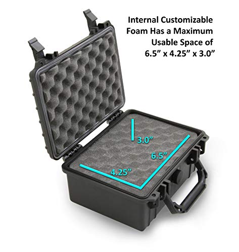 Casematix Waterproof Case Compatible With Rode Podmic Podcasting Microphone Pod Mic #TOP3
