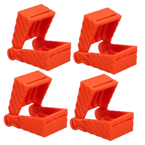 Ciieeo Band Clamps Blocks Woodworking 4pcs Ratchet Clamp Set Strong Fixing Accessories for Woodworking Projects