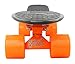 Sulov Penny Board Retro Venice, Color- Grey/Orange