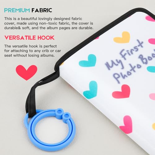 Niselity BABY PHOTO BOOK HOLDS 21 4X6 PHOTOS My First Photo Album thumb #1