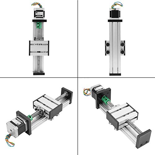 Motion Stage 100mm Linear Actuator Slide Table - Ball Screw Motion Rail ...