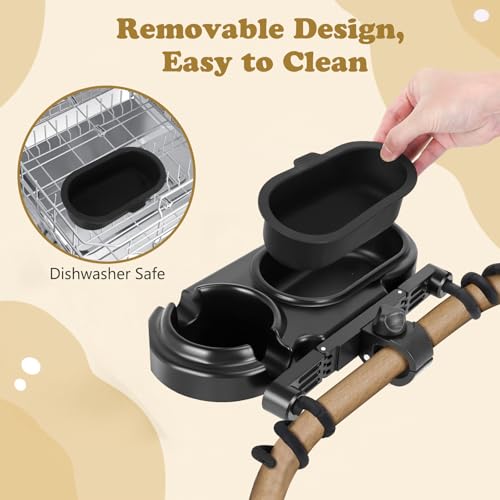 Plateau de collation universel pour poussette compatible Uppababy et Bugaboo - 7