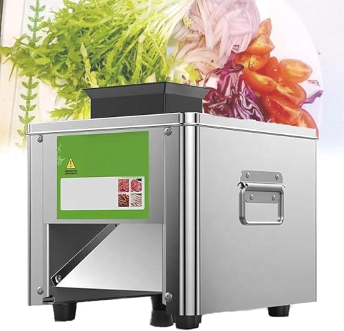 850W Electric Meat Cutter Machine - Stainless Steel Meat Slicer for Shredding & Dicing, 330 lbs/h Capacity, Versatile Meat Cutting Tool, 21mm Thickness Adjustable