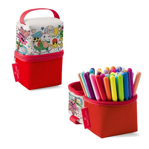 Canetinha, Faber-Castell, Vai e Vem, 50 Cores, 15.0150VVZF, Multicolorida