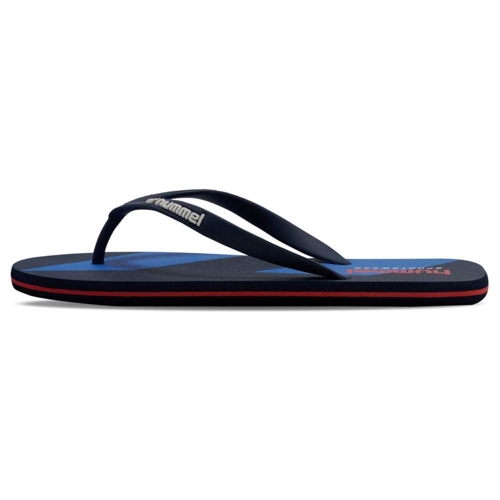 hummel Unisex Chevron Flip Flop, Navy, 41 EU, navy, 8.5 UK