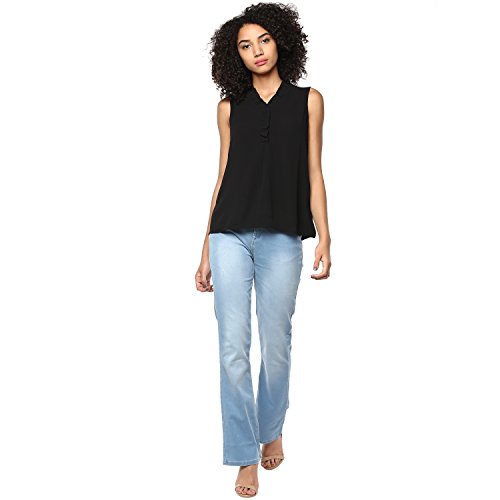 Image of Harpa V-Neck Solid Tops