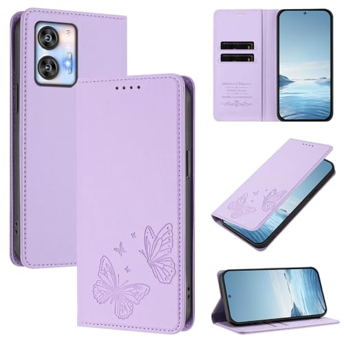 �X�}�z�P�[�X �Ή��@�� for Oukitel C35 / C36 �yRFID�u���b�N�z�y�J�[�h�z���_�[�t�����z �}�O�l�b�g�J�� �X�^���h�@�\�t���zViolet