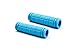 Produktbild vhbw 2X Lenkergriffe für Fahrrad, Mountainbike - Fahrradgriffe, Hellblau