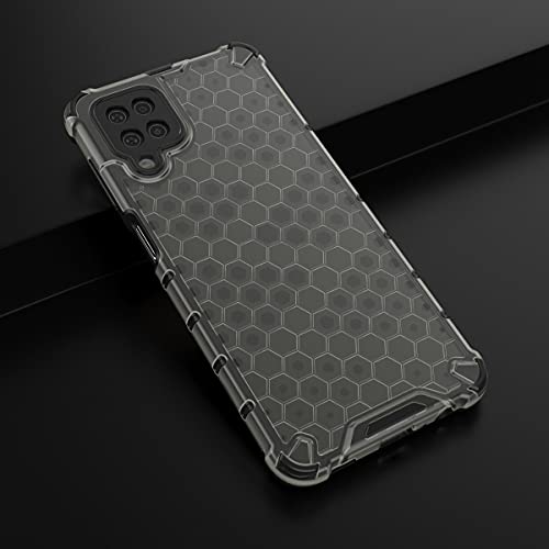 Image of Glasgow Back Case Cover Designed for Samsung Galaxy A12 - Black