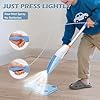 Dreamon spraymopp för barn – städset med 3 maskintvättbara mopptorkdukar – Montessori-leksak från 3 år – perfekt present till födelsedag eller jul – blå #5