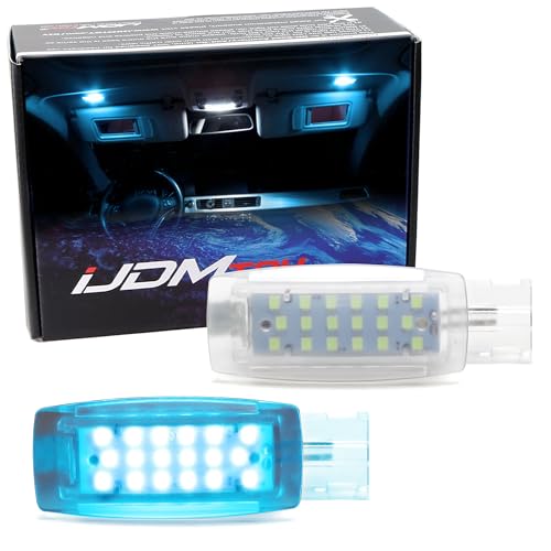 Luces LED para visera iJDMTOY Ice Blue compatibles VW miniatura 1