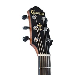 Guitare électro-acoustique Crafter Hde-250n - Les Beatles, Paul McCartney, John Lennon, RIngo Starr, George Harrison Guitare électro-acoustique Crafter Hde-250n – Image 4