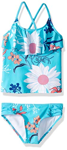 Image of Kanu Surf Girls' Charlotte Flounce Tankini Beach Sport 2-piece Swimsuit