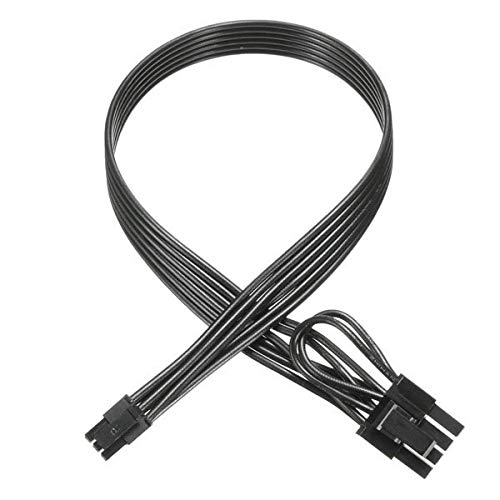 Mini 6 Pin Male to 8(6+2) Pin Male PCI Express Video Card Power Adapter Cable for Mac Pro Tower/Power Mac G5 20-inches TeamProfitcom