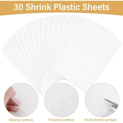 Plástico Retráctil con perforadora de 20x14cm para transformar dibujos en accesorios 2
