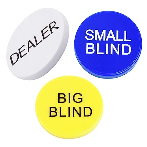 Abaodam 6stücke Multifunktionale Poker Chips Für Bingo Und Glücksspiel Farbenfrohe Spielmarken Für Unterhaltsame Spiele Für Bingo Und Kartenspiele
