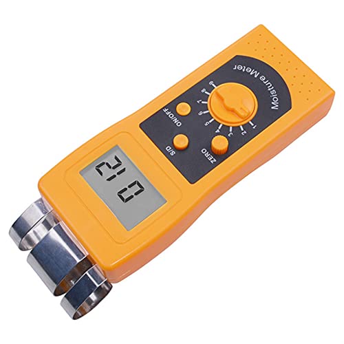 Holzfeuchtigkeitsmesser Digital-Feuchtigkeitszähler Keramikboden und Backsteinmaueroberfläche Feuchtigkeitsfeuchter-Tester Leichter Betonfeuchtigkeitsmessgerät Holz- und Baumaterial -Feuchtigkeitsinsp