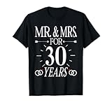 Couple Matching 30th Marriage Anniversary