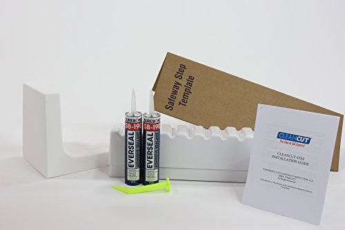 Cleancut Step Bathtub Accessibility Kit - Convert Existing Tub To Step-In Shower (White, Size Large) #TOP1