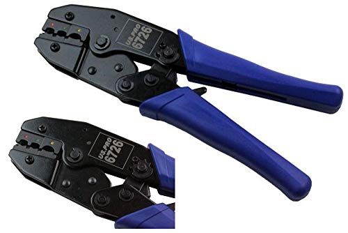 US Pro Electrical Ratchet Crimping Tool Pliers For Insulated Terminals 0.5mm - 6mm 6726