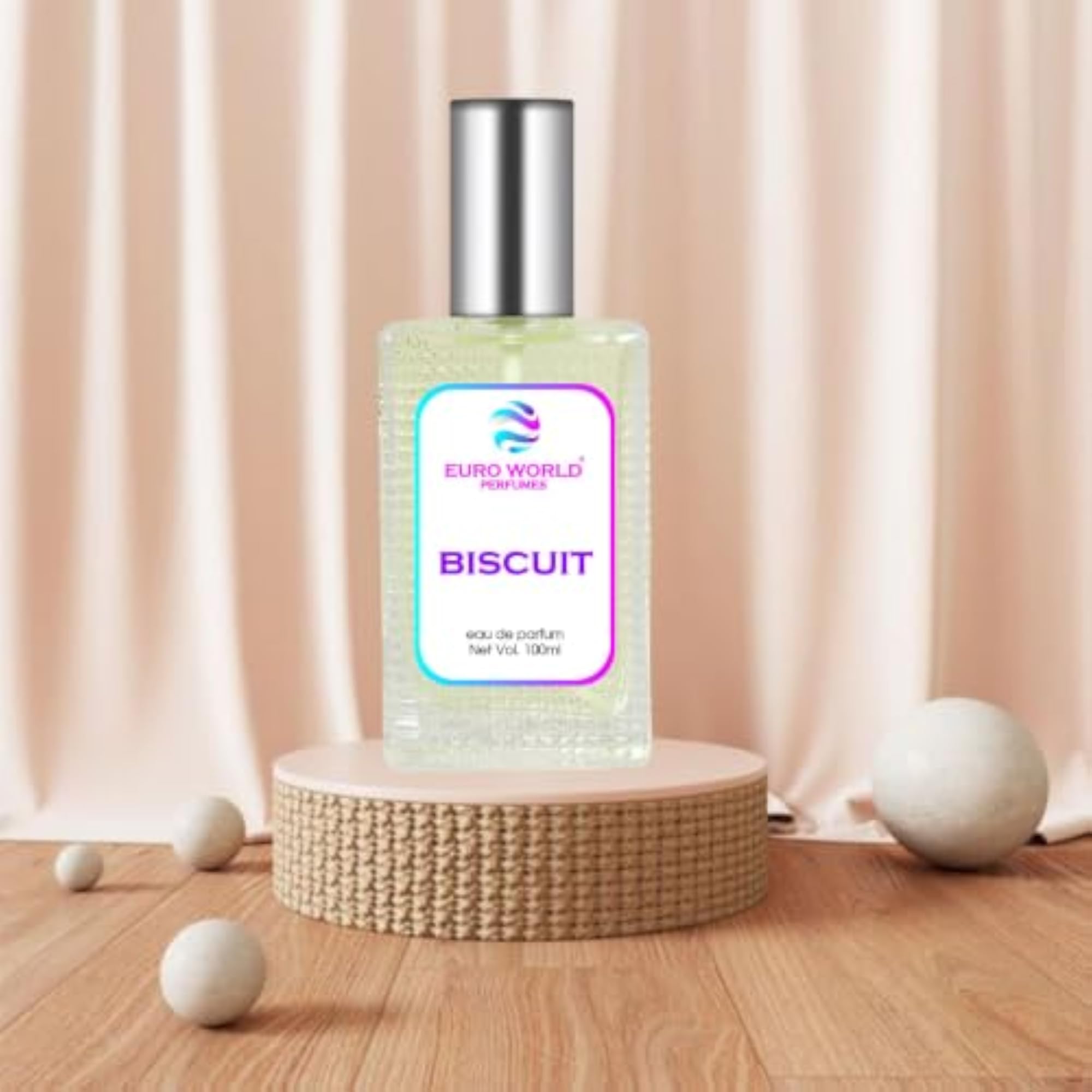 Biscuit Perfume Spray for Men & Women, 100ml
