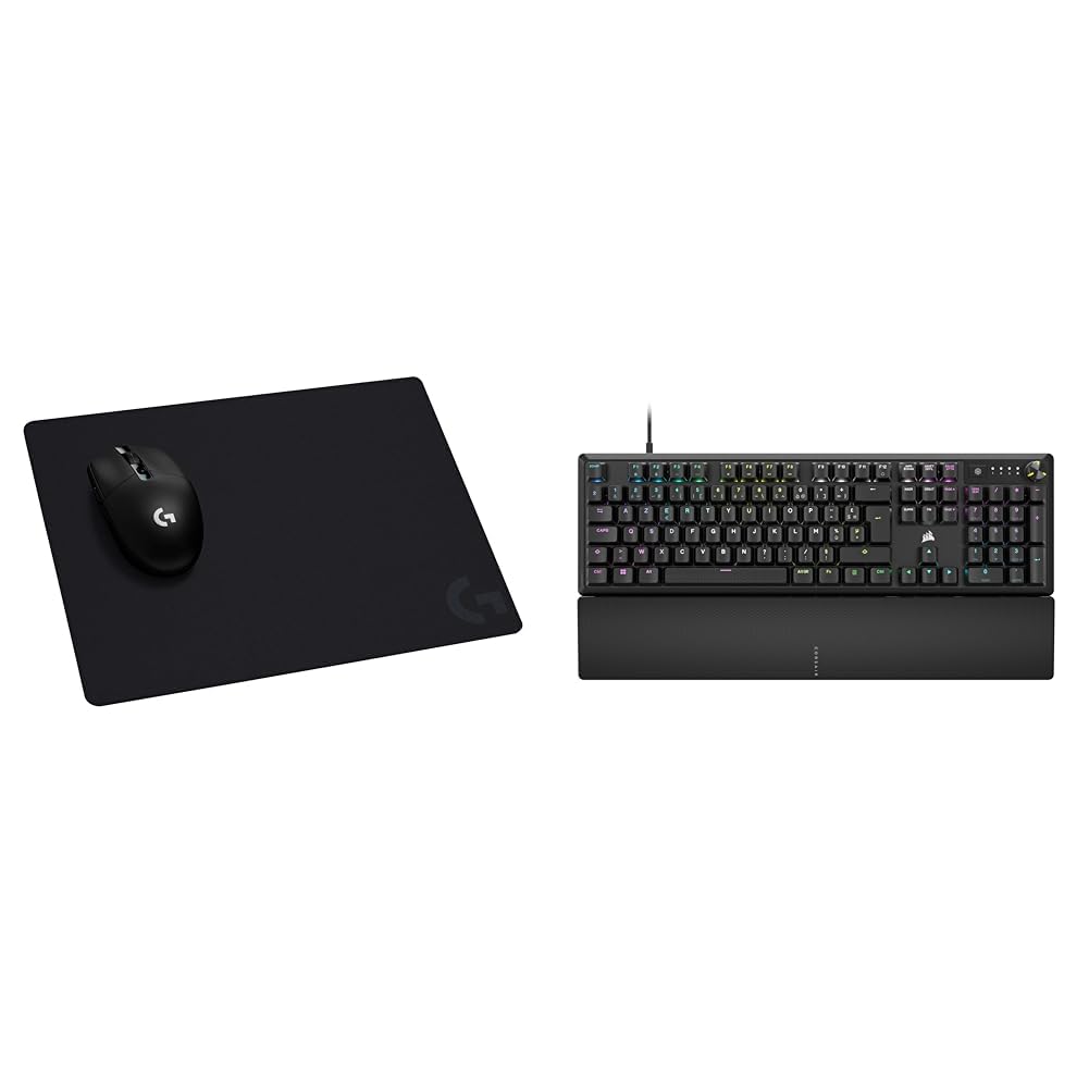 Corsair K70 Core RGB et Logitech G440 pour setup gaming