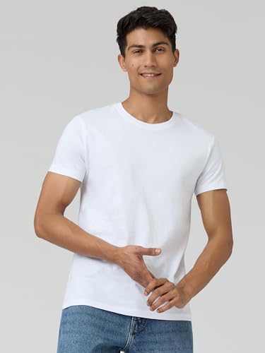 Image of XYXX Men's Pace Regular Fit Crew Neck 100% Combed Cotton Half Sleeve T-Shirt