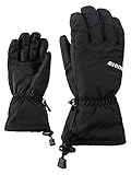 Ziener Kinder LETT AS glove junior Ski-Handschuhe / Wintersport | wasserdicht atmungsaktiv, black, 5