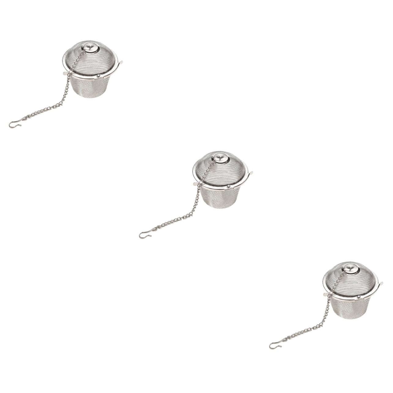 Lot De 20 Boules à Thé Transparentes En Plastique Pour Infuseur à Thé