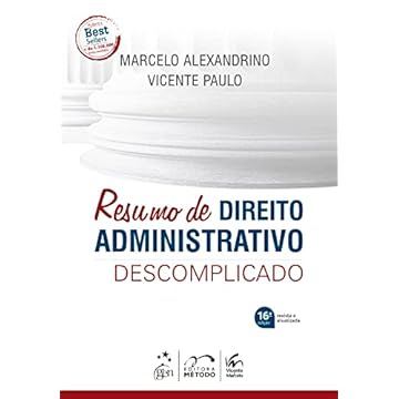 Capa do livro Resumo de Direito Administrativo Descomplicado
