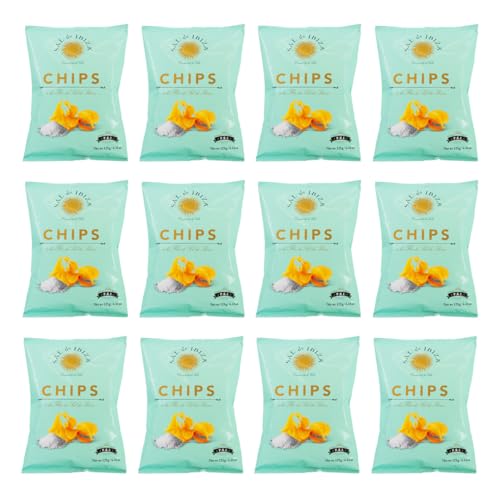 Image of Sal de Ibiza Fleur de Sel Potato Chips - 4.4 oz Bags (12-Pack)
