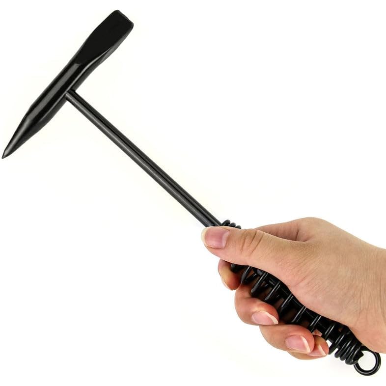 ANSHEZ Welding Slag Removal Tool Chipping Hammer with Coil Spring Handle, Multi-Functional for Cleaning, Removing Slag, Industrial Weld Slag Spatter Removal Tool - Pack of 1 (B0CVGWM6HT) Amazon Price History, Amazon Price Tracker