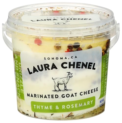 Laura Chenel, Marinated Chevre Rosemary Thyme, 6.2 Ounce