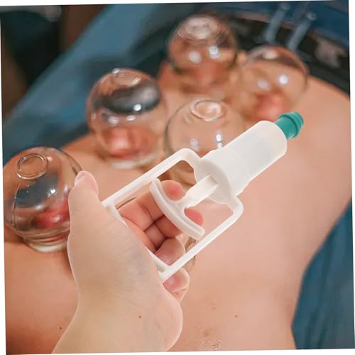 Vacuum Cupping Pump Tool Manual Cupping Device with Suction for Home Users Therapists Durable Construction for Body Cupping Therapy miniatura 4