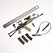 ZCCG Fusil d'assaut AK74M à l'échelle 1/6 Modèle de Pistolets Jouets Miniatures de L'Agent Jedi Convient aux Figurines d'action de 12",A