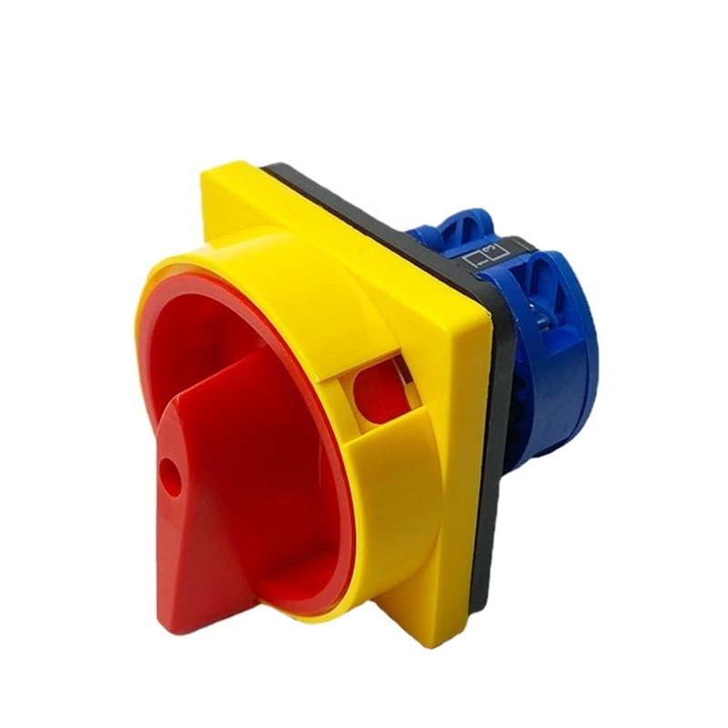 25A 1 Phase 2 Position 4 terminals Padlock Changeover cam Switch