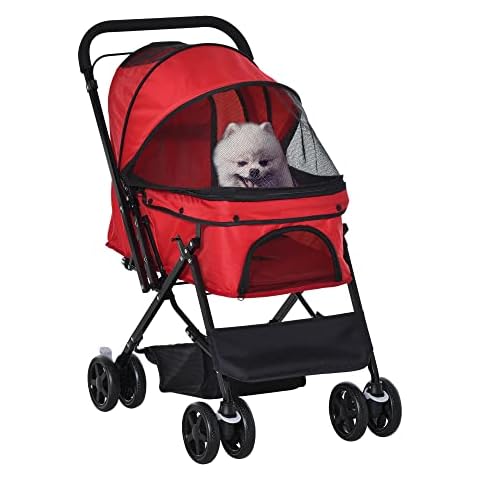PawHut Poussette pliable pour chien Cover