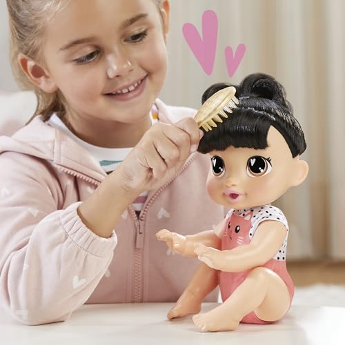 Baby Alive Crawl 'n Play Katie Kat Electronic Crawling Baby Doll Set, Black Hair, Kids Toys for Girls & Boys 3 Years & Up, 10.75 Inches by Baby Alive - Image 7