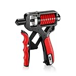 KERUIKE Grip Strength Trainer Forearm Strengthener Hand Grip Exerciser with Adjustable Resistance (11-364 lbs/5.7-165 kg) Finger Workout for Sports, Gym, Home, Rehab